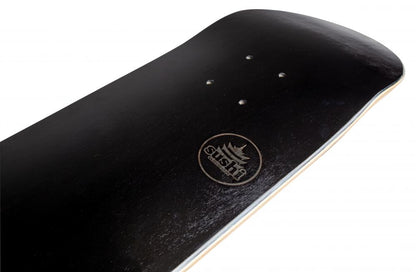 Sushi Pagoda Stamp Black Deck 31.25" x 8" - Bob Gnarly Surf