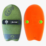 Slyde Handboards 'The Grom' Soft Top Handboard Army Green