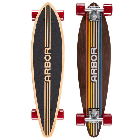 Arbor 29" Cruiser Complete Micron Hawkshaw Skateboard - Bob Gnarly Surf