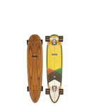 Arbor 34" Cruiser Complete Foundation Breach Skateboard - Bob Gnarly Surf