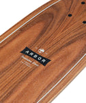 Arbor 34" Cruiser Complete Foundation Breach Skateboard - Bob Gnarly Surf