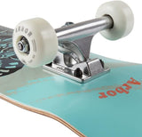 Arbor Seed 7.5" Woodcut Complete Skateboard Blue - Bob Gnarly Surf