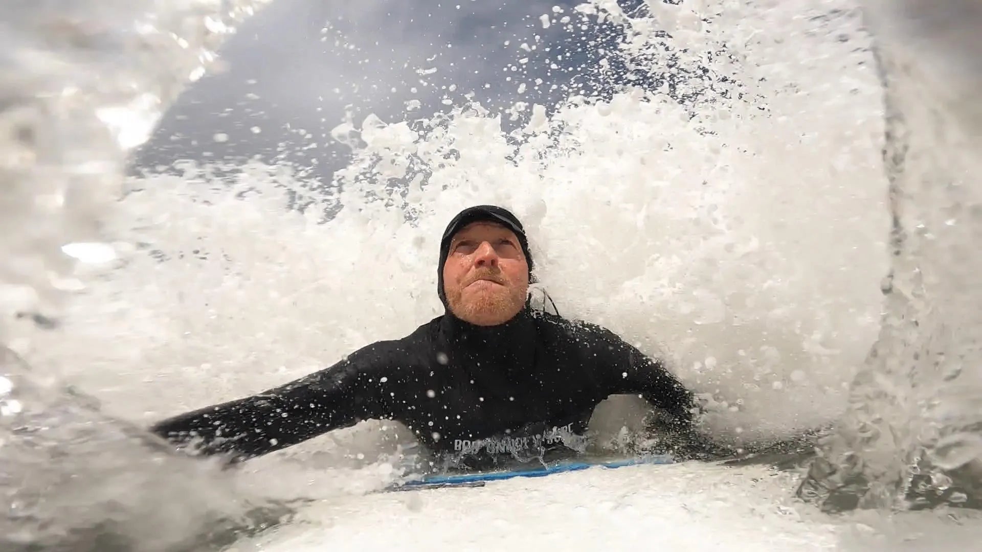 Banzai Black Raglan Rash Vest - Bob Gnarly Surf