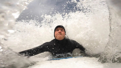 Banzai Black Raglan Rash Vest - Bob Gnarly Surf