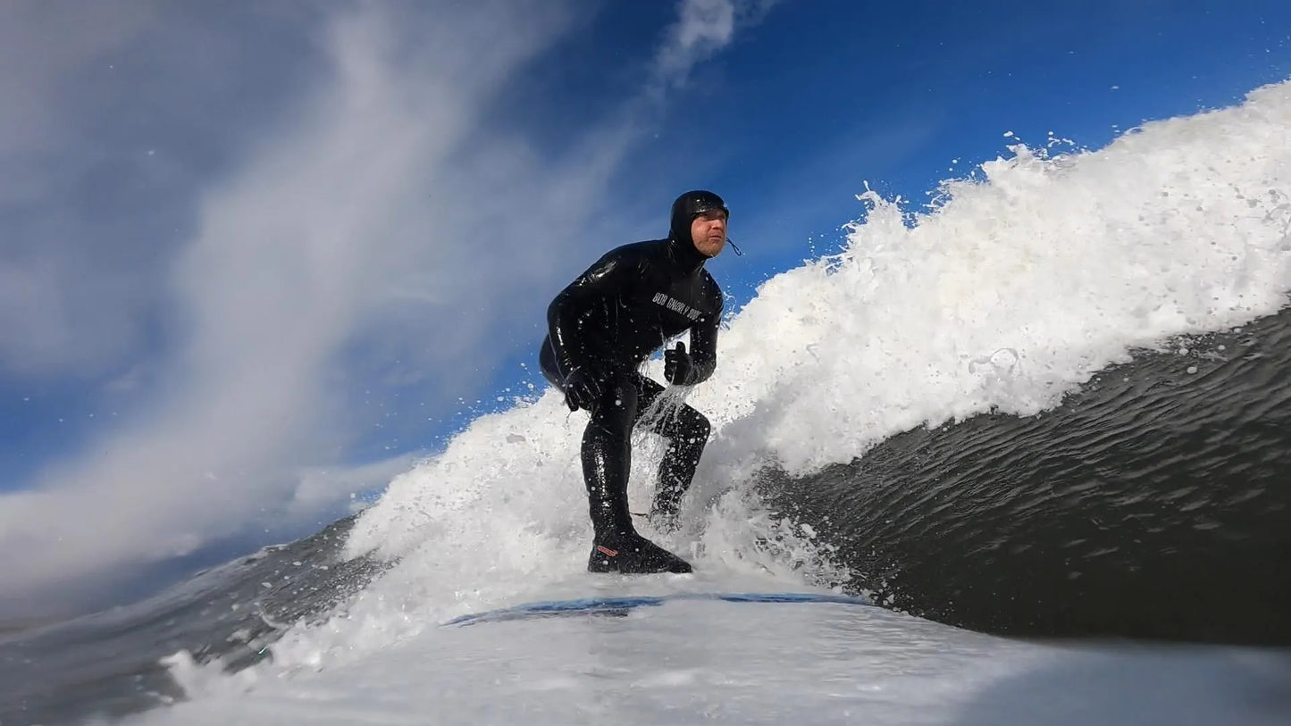 Banzai Black Raglan Rash Vest - Bob Gnarly Surf