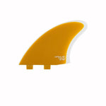 Captain Fin Co CF Twin Keel - Yellow (FCS) - Bob Gnarly Surf