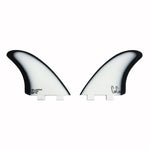 Captain Fin Co Christenson Twin Especial - White/Black (FCS) - Bob Gnarly Surf