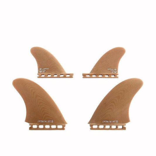 Captain Fin Co Neal Purchase Jr NPJ Quartet - Large (Futures) Quad Set Captain Fin Co Futures Brown