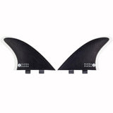 Captain Fin Co Panda Twin Keel - Black/White (FCS) - Bob Gnarly Surf