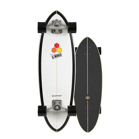 Carver 31.75" CI Black Beauty CX Complete Surfskate - Bob Gnarly Surf