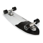 Carver 32.5" Black Tip C7 Complete Surfskate - Bob Gnarly Surf