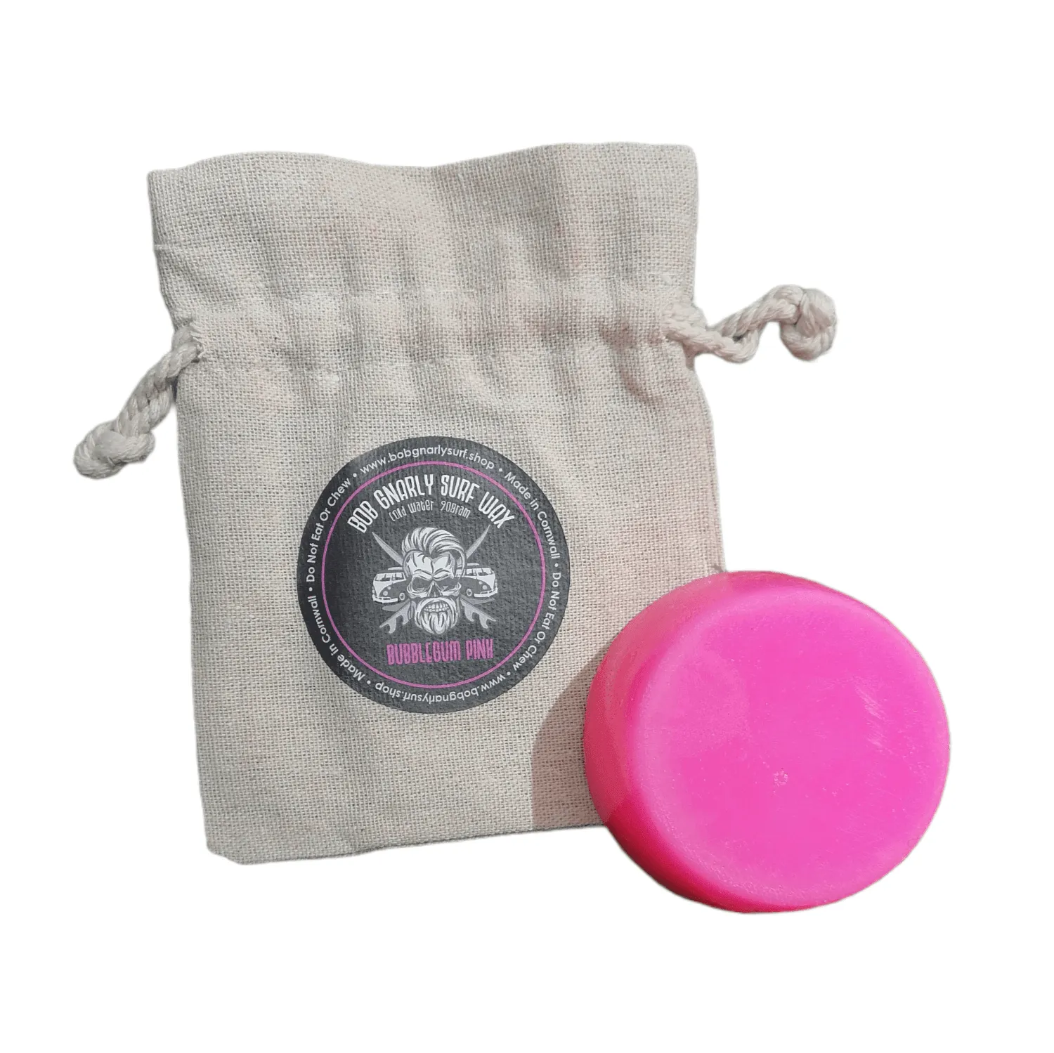 Cold Water Surf Wax Surf Accessories Bob Gnarly Surf Bubblegum Pink