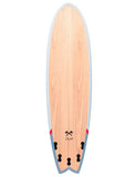 Cortez Woodcraft Fish Surfboard 6ft 9 Dovetail - Bob Gnarly Surf