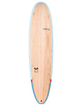 Cortez Woodcraft Mini Mal Surfboard 7ft 4 Dogwood - Bob Gnarly Surf