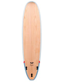 Cortez Woodcraft Mini Mal Surfboard 7ft 6 Dogwood - Bob Gnarly Surf
