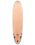 Cortez Woodcraft Mini Mal Surfboard 7ft 4 Dogwood