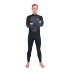 Dakine Mens Quantum Back Zip Full Suit 5/4/3 GBS (Black / Grey) - Bob Gnarly Surf