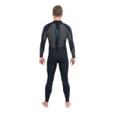 Dakine Mens Quantum Back Zip Full Suit 5/4/3 GBS (Black / Grey) - Bob Gnarly Surf