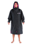 dryrobe® Advance Weatherproof Changing Robe Black/Pink - Bob Gnarly Surf