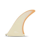 Futures 9.5 Zack Flores Flex Single Fin Orange & Cream - Bob Gnarly Surf