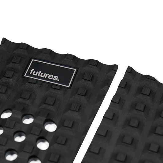 Futures Brewster 3-Piece Tail Traction Pad Surfing Tail Pads Futures