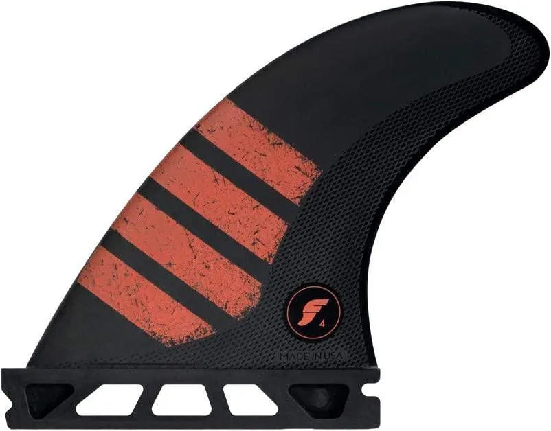 【新品】Futures Fin Alpha F4 Red Futures F4 5-Fin Alpha Surfboard Surfboard Fins Set Small Red