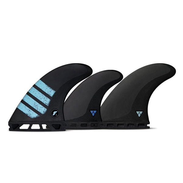 Futures F8 5Fin Alpha Surfboard Fins Set Large Green - Bob Gnarly Surf