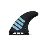 Futures F8 Alpha Size Large Blue Thruster Fin Set - Bob Gnarly Surf