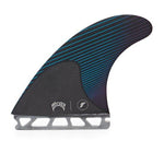 Futures Mayhem Thruster Set Size Large Blue Violet - Bob Gnarly Surf