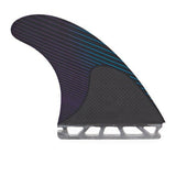 Futures Mayhem Thruster Set Size Large Blue Violet - Bob Gnarly Surf