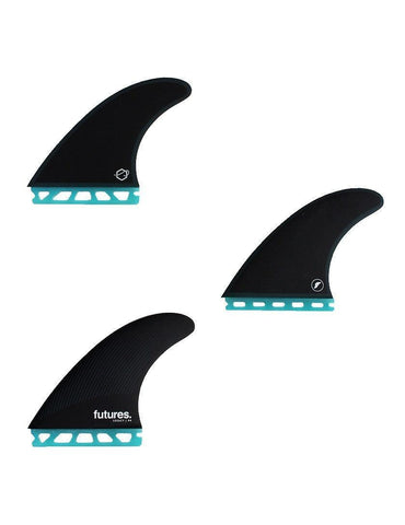 Futures R8 Legacy Series Thruster Fin Set - Bob Gnarly Surf