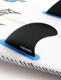 Futures R8 Legacy Series Thruster Fin Set - Bob Gnarly Surf