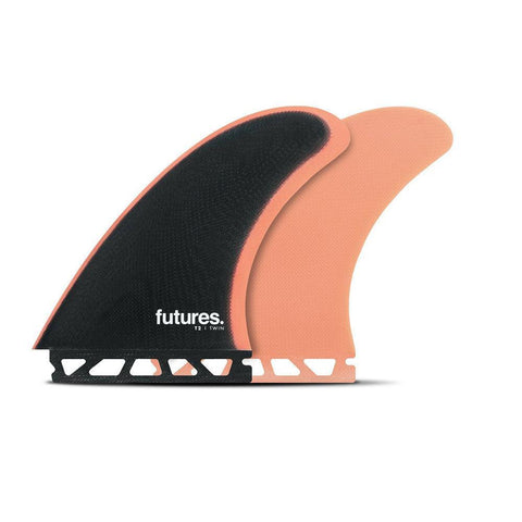 Futures T2 Twin Fin Rose - Bob Gnarly Surf