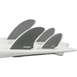 Futures The Flow Quad Set Small Wave Performance Fins - Bob Gnarly Surf