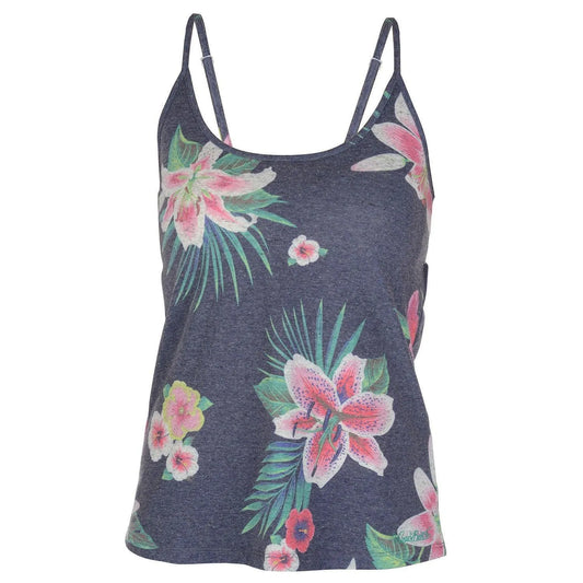 Khone Cami Vest Top Navy - Bob Gnarly Surf