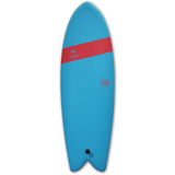 Mobyk 5'8 Old School Softtop Surfboard Curacao - Bob Gnarly Surf