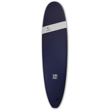 Mobyk 7'6 Classic Long Softboard - Midnight Blue - Bob Gnarly Surf