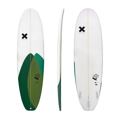 Next Flow Mini Mal EPS Surfboard Green - Bob Gnarly Surf