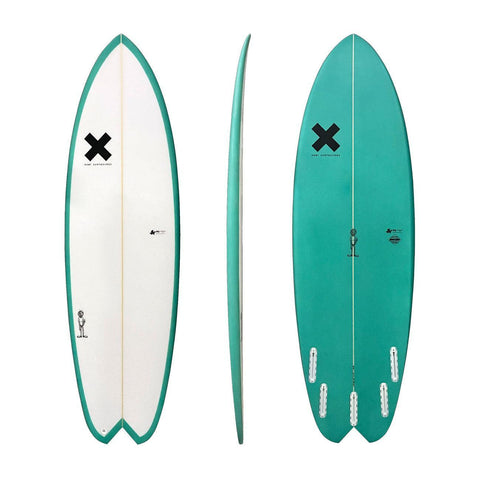Next New Joy EPS Surfboard Teal - Bob Gnarly Surf