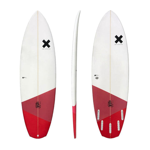 Next New Stub EPS Surfboard Red - Bob Gnarly Surf