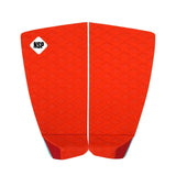 NSP 2 Piece Recycled Traction Tail Pad Blood Orange - Bob Gnarly Surf