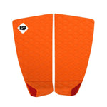 NSP 2 Piece Recycled Traction Tail Pad Orange - Bob Gnarly Surf