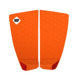 NSP 2 Piece Recycled Traction Tail Pad Orange - Bob Gnarly Surf