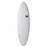 NSP 6’4 Elements Tinder D8 White Surfboard - Bob Gnarly Surf