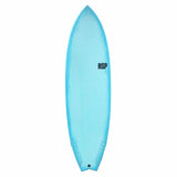 NSP 6’4 Protech Fish FTU Blue Tint - Bob Gnarly Surf