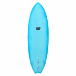 NSP 6’4 Protech Fish FTU Blue Tint - Bob Gnarly Surf