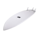 NSP 6’4 Protech Fish White Tint - Bob Gnarly Surf