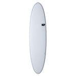 NSP 6'8 Elements Funboard White - Bob Gnarly Surf