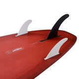 NSP 8’0 Protech Longboard Surfboard Red Tint - Bob Gnarly Surf