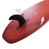 NSP 8’0 Protech Longboard Surfboard Red Tint - Bob Gnarly Surf